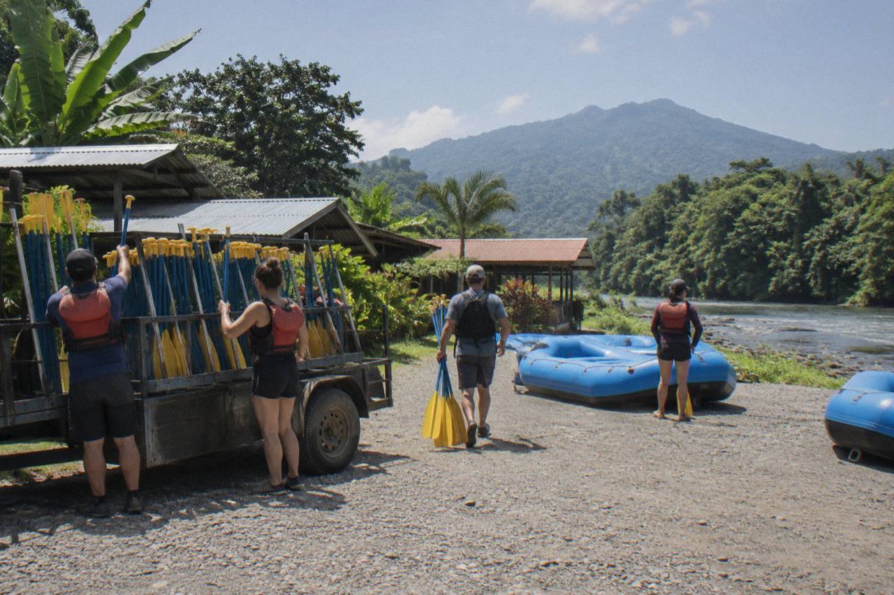 Whitewater Rafting Sarapiqui Class 3-4 from La Fortuna