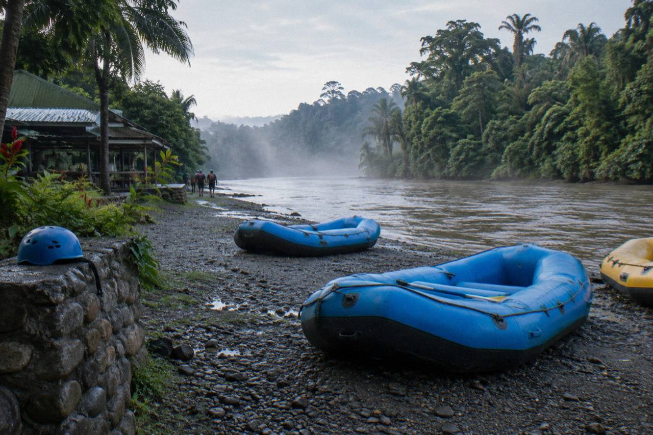 Whitewater Rafting Sarapiqui River Class 2-3 Fortuna to San Jose
