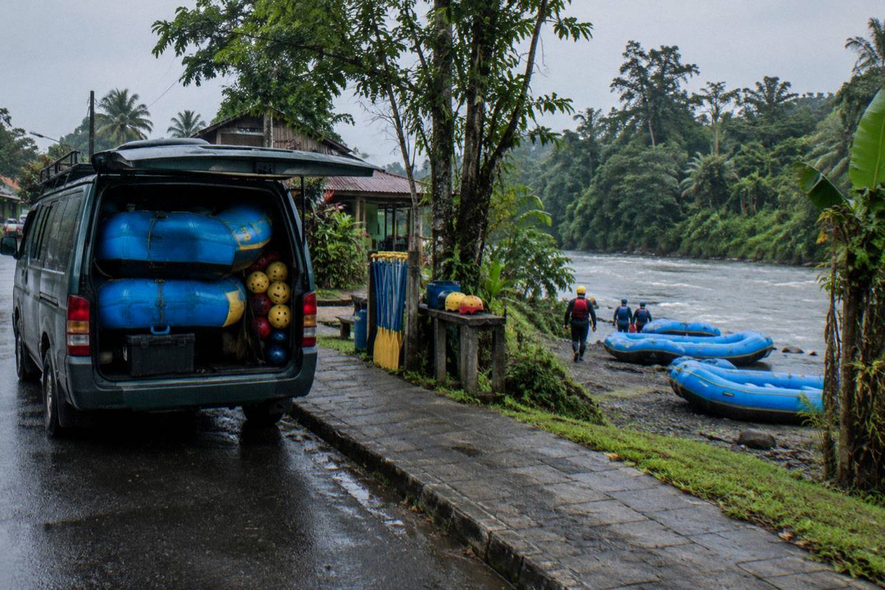 Whitewater Rafting Sarapiqui River Class 3-4 Fortuna to San Jose